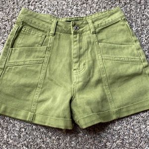 High waisted shorts